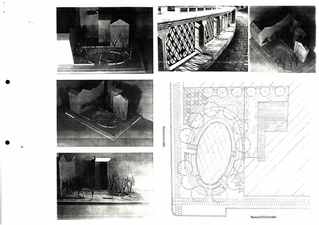 Realisierungsentwurf Stadtplatz, 1988