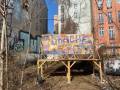 Kiezleinwand: "Die Brache lebt!"